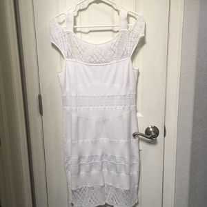 Karen Millen cold shoulder dress